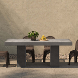 Kendall Outdoor Dining Chair Natural - Set of 2 - Brown