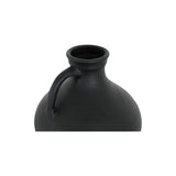 Lyra Terracotta Vase - Black