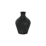 Lyra Terracotta Vase - Black