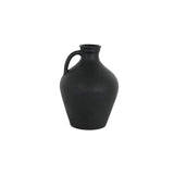 Lyra Terracotta Vase - Black