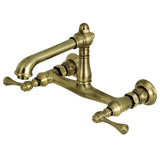 English Country Wall Mount Bathroom Faucet