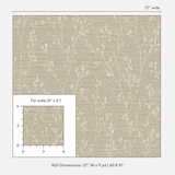 Withington Branch Sugar Wallpaper