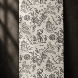 Colette Chinoiserie Graphite Wallpaper