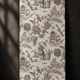 Colette Chinoiserie Espresso Wallpaper
