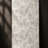 Colette Chinoiserie Gray Wallpaper