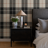 Altarinda Plaid Blacksmith Wallpaper