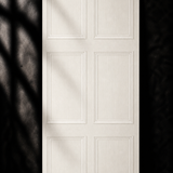 Faux Wood Panel Dove Wallpaper