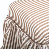 Gertrude Skirted Ottoman