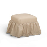 Gertrude Skirted Ottoman