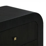 Hump 3-Drawer Bedside Chest