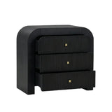 Hump 3-Drawer Bedside Chest