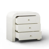 Hump 3-Drawer Bedside Chest