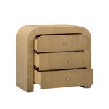Hump 3-Drawer Bedside Chest