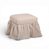 Gertrude Skirted Ottoman