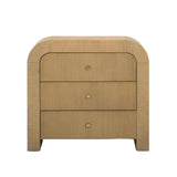 Hump 3-Drawer Bedside Chest