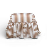 Gertrude Skirted Ottoman