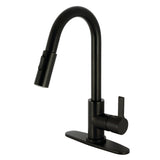 Kingston Brass Single-Handle Pull-Down Kitchen Faucet
