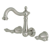 Heritage Wall Mount Bathroom Faucet