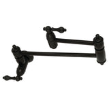 Restoration Wall Mount Pot Filler Faucet
