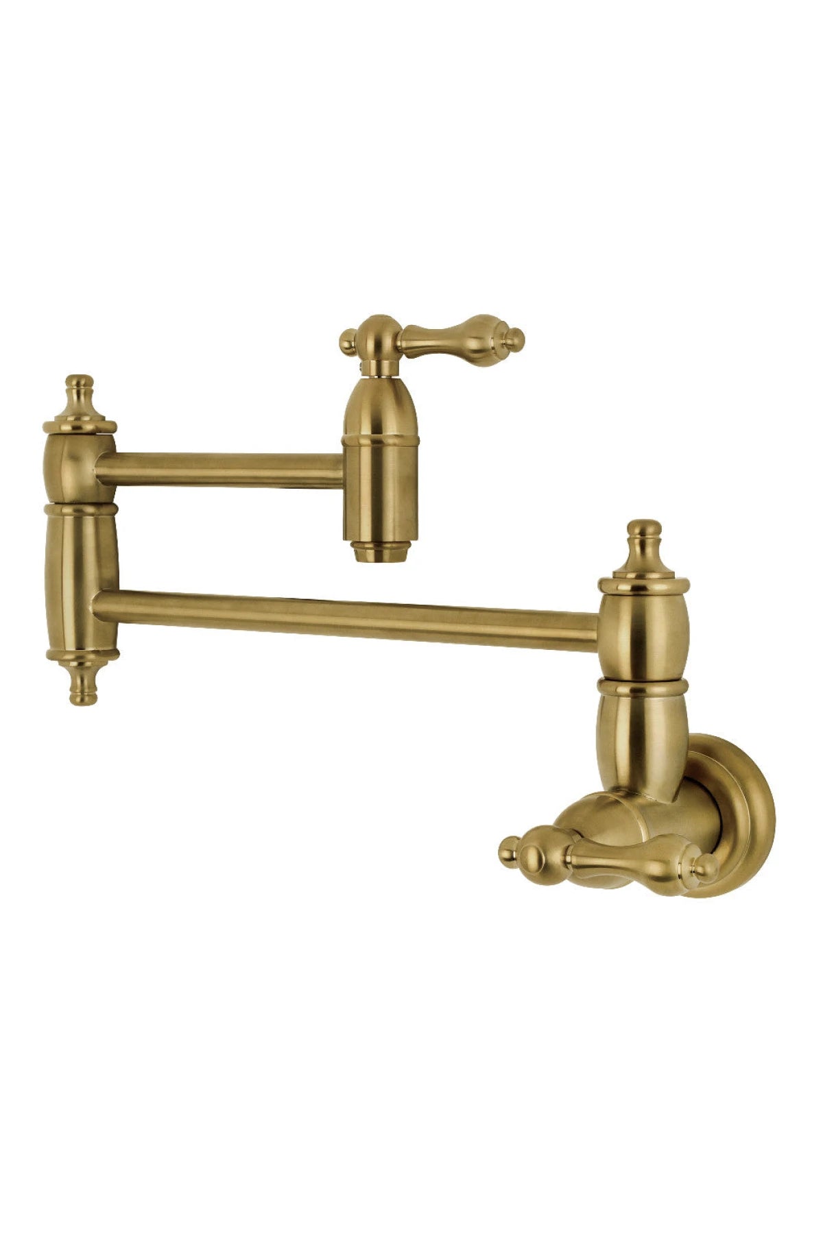 Restoration Wall Mount Pot Filler Faucet