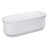 Aqua Eden 66" Oval Freestanding Tub