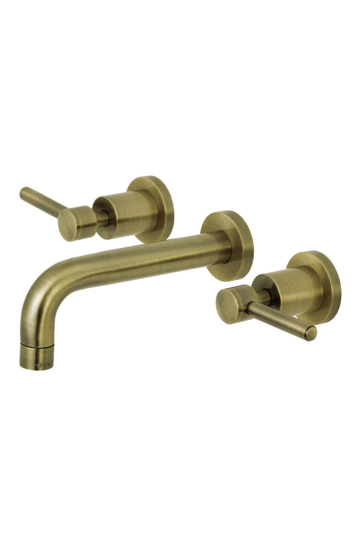 Concord Wall Mount Bathroom Faucet with Lever Handles