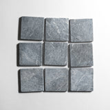 Riviera Gray 4"x4" Tile by Castelli Marble