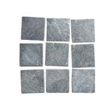 Riviera Gray 4"x4" Tile by Castelli Marble
