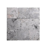 Sage Gray 4"x4" Tile by Castelli Marble