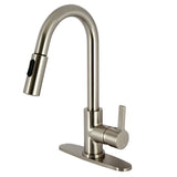 Kingston Brass Single-Handle Pull-Down Kitchen Faucet