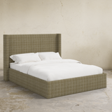 Thea 48" Wingback Platform Bed - Full