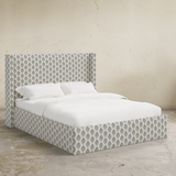 Thea 48" Wingback Platform Bed - Full