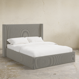 Thea 48" Wingback Platform Bed - Full