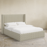 Thea 48" Wingback Platform Bed - Full
