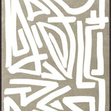 Midcentry Maze Wall Art - 2 Styles