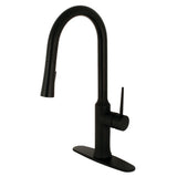 New York Single-Handle Pull-Down Kitchen Faucet