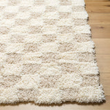 Urban Shag Machine Woven Rug - Beige