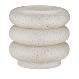 Cusani Ivory Terrazzo Stool