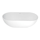 Arcticstone 70" Oval Freestanding Tub