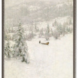 Vintage Winter Wonderland Wall Art