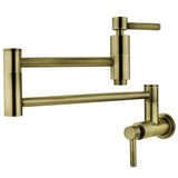 Concord Wall Mount Pot Filler Faucet