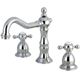 Heritage Large Bathroom Faucet with Cross Handles
