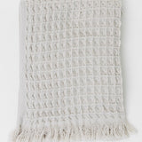 Leva Waffle Hand Towel - Tonal Sand