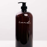 Plastic Shower/Bath Amber Liquid Pumps