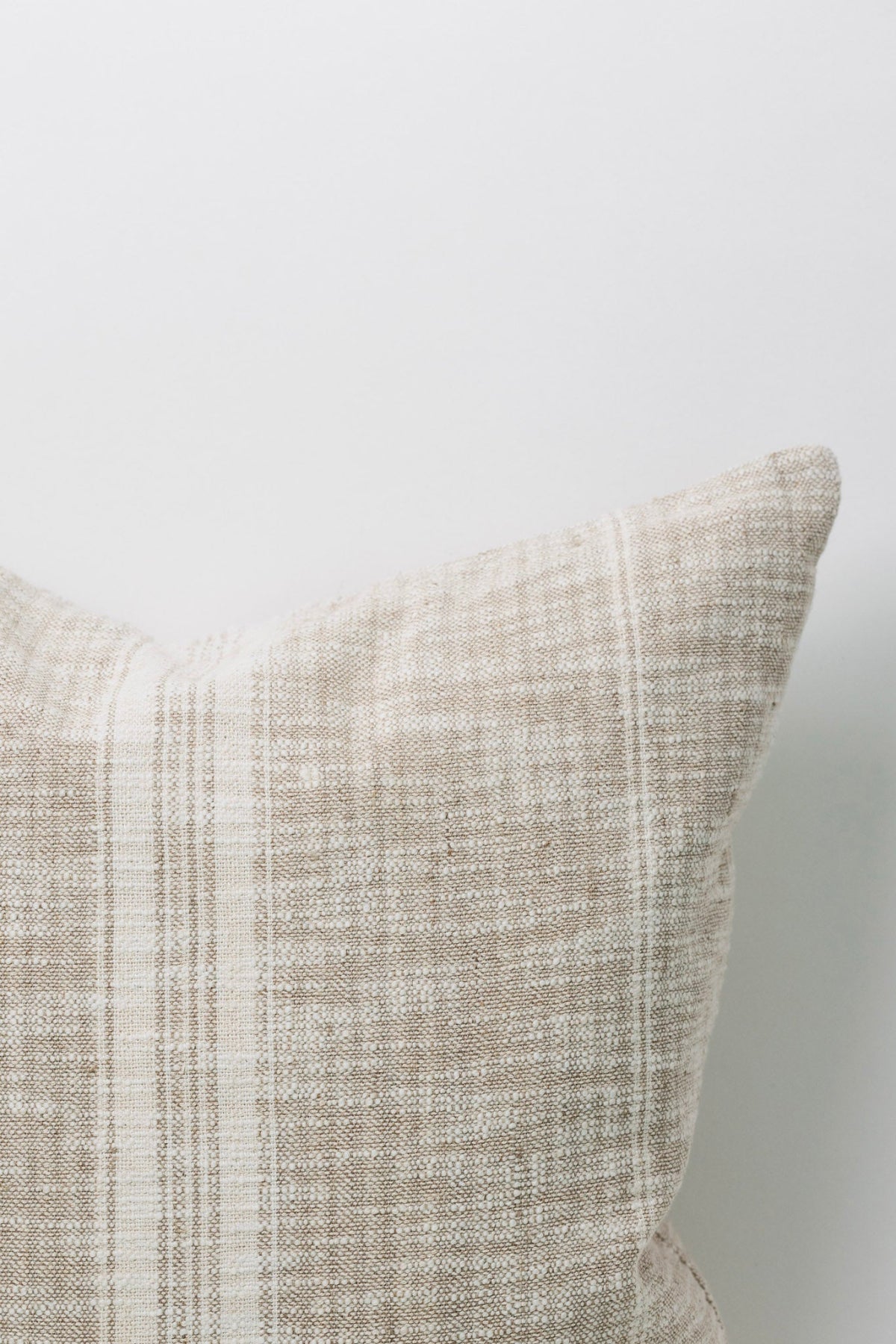 Hemming Striped Pillow - Cream - 22