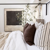 Parchment Square Black Wall Art