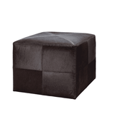 Logan Leather Ottoman - 2 Sizes