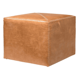 Nolan Leather Ottoman - 2 Sizes