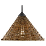Basket Black Swing-Arm Wall Sconce