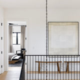 Parchment Square White Wall Art